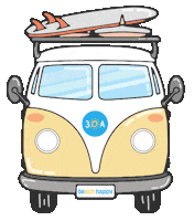 Beach Surf Sticker by 30A