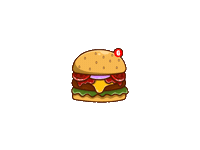 Burger Cheese Sticker by GoodysBurgerHouse