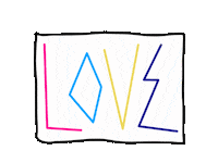 Burning Man Love Sticker by Marcel Katz / The Art Plug