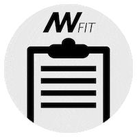 NWfit nwfit nickweel nick weel Sticker