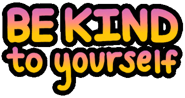 Be Kind To Yourself Mental Health Sticker by Atlantic Records