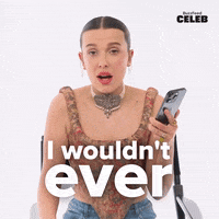 Millie Bobby Brown GIF by BuzzFeed