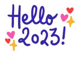 New Year Love Sticker by Eledraws (Eleonore Bem)
