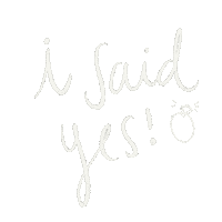 saraadel_cc yes wedding marriage bride Sticker
