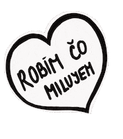 Heart Sticker by Just Be Slovakia