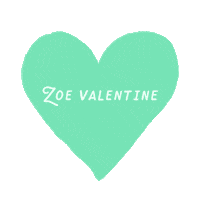 heart zoe valentine Sticker by Brat