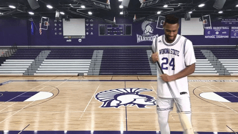 Warriors GIF by WinonaStateATH