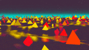 Art Glow GIF by CyberCyberstar