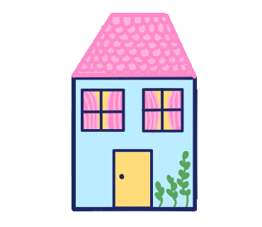 Home House Sticker