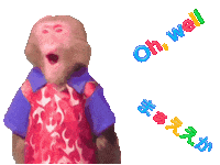 Fun Monkey Sticker