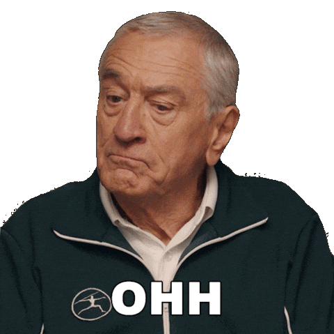 Robert De Niro Wow Sticker by Universal Pictures