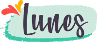 Monday Lunes Sticker