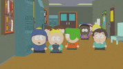 kyle broflovski school GIF by South Park 