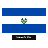 El Salvador Flag Sticker by Formación Ninja
