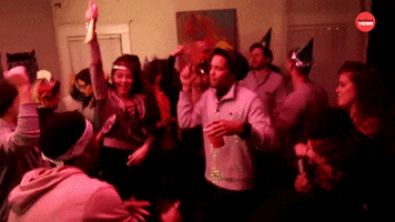 New Year Kiss GIF by BuzzFeed