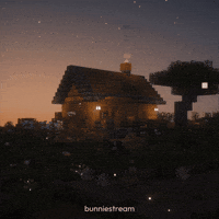 Sunset Cow GIF