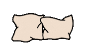 sleep pillow Sticker by In Bed With Betty