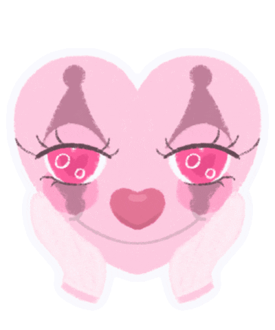 In Love Heart Sticker
