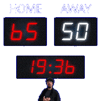 50 Away Sticker