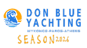 Athens Naxos Sticker by Don Blue Yachting
