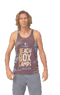 Summer Beachvolley Sticker by beachboxcamps.com