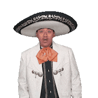 MexikanischeMusik omg scared fiesta mariachi Sticker