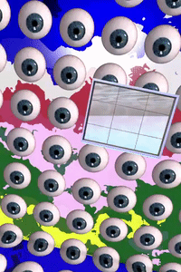laurynsiegel iroom eyes, 3d, art GIF