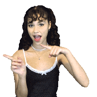 inyourdre4mz point pointing left raven Sticker