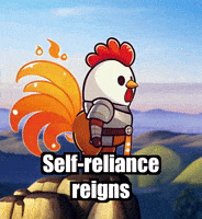 Strength Overcoming Adversity GIF by Zorooster