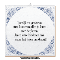 Humor Wijsheid Sticker by Tegelspreuken.nl