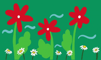 Flowers Landscape GIF by eloessi