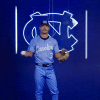 University Of North Carolina Baseball GIF by UNC Tar Heels