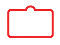 Question Frame Sticker by DC Fray