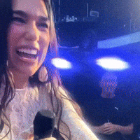 Happy Dua Lipa GIF