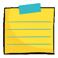 Post It Art Supplies Sticker by Googly Gooeys