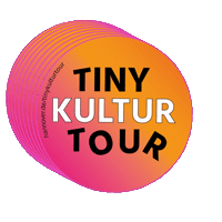 Tinykulturtour Sticker by Bureau Sebastian Moock