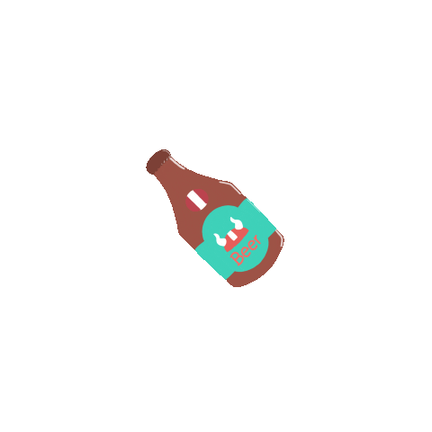 josecaart drink beer barbarian cervezaartesanal Sticker