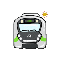 Train Tra Sticker