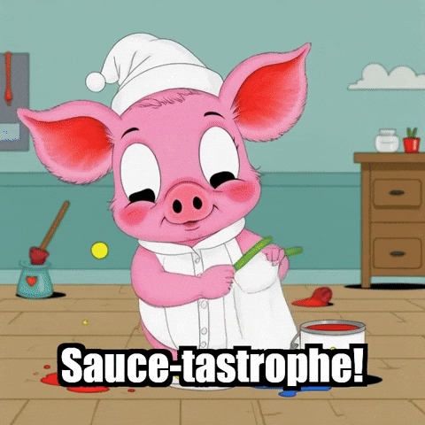 Spaghetti GIF by The Pigasso