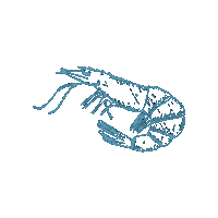 Fish And Chips Prawn Sticker by No1 Cromer
