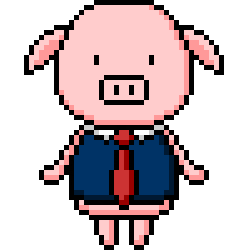 PiggyFarm giphyupload yes ok pig Sticker