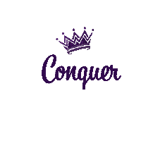 Queen Conquer Sticker by Queens of Pole Fitness & Dance