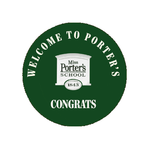 Mps Farmington Sticker by Miss Porter's School