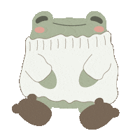 Frog Sweater Sticker
