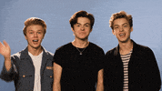 waving hi hello GIF by New Hope Club