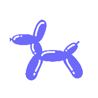 TodayBranding dog today balloon bright Sticker