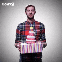Excited Happy Birthday GIF by SWR3
