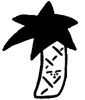 Black And White Summer Sticker by あないすみーやそこ