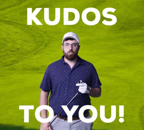 Golf Kudos To You GIF