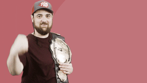 Flex Winning GIF by StickerGiant